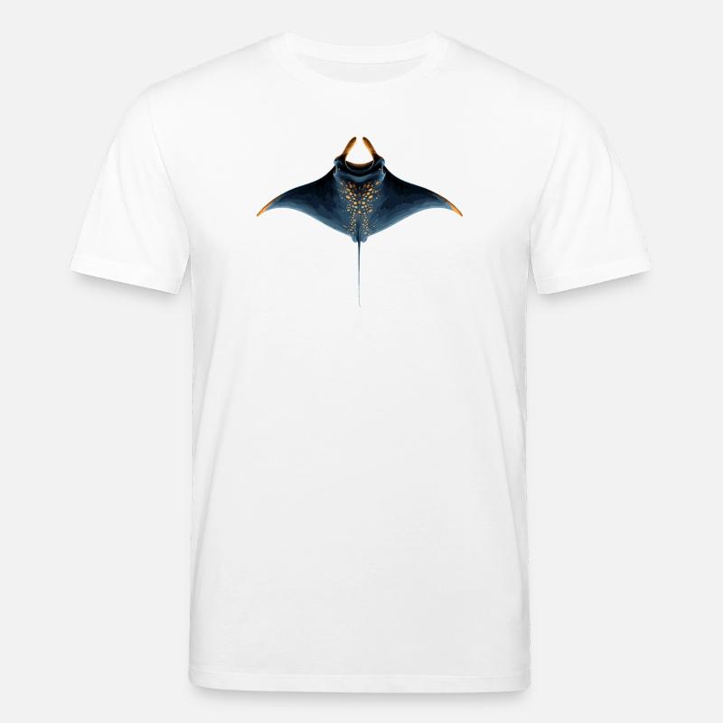 Manta Rochen Teufelsrochen Stachelrochen Taucher - Stanley/Stella Unisex Bio-T-Shirt CREATOR  - Weiß
