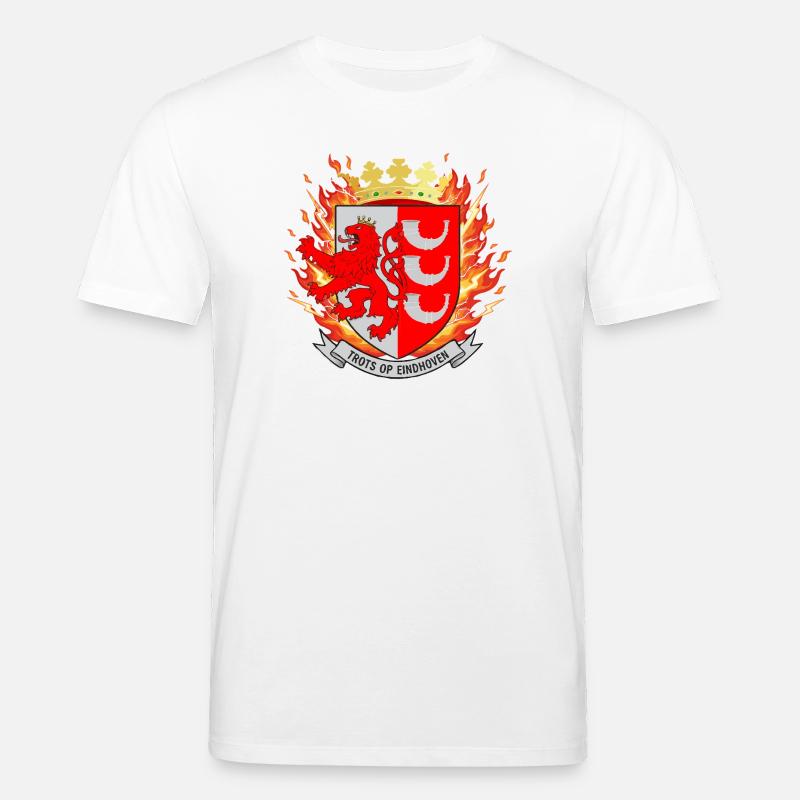 Stolz auf Eindhoven Emblem - Stanley/Stella Unisex Bio-T-Shirt CREATOR  - Weiß
