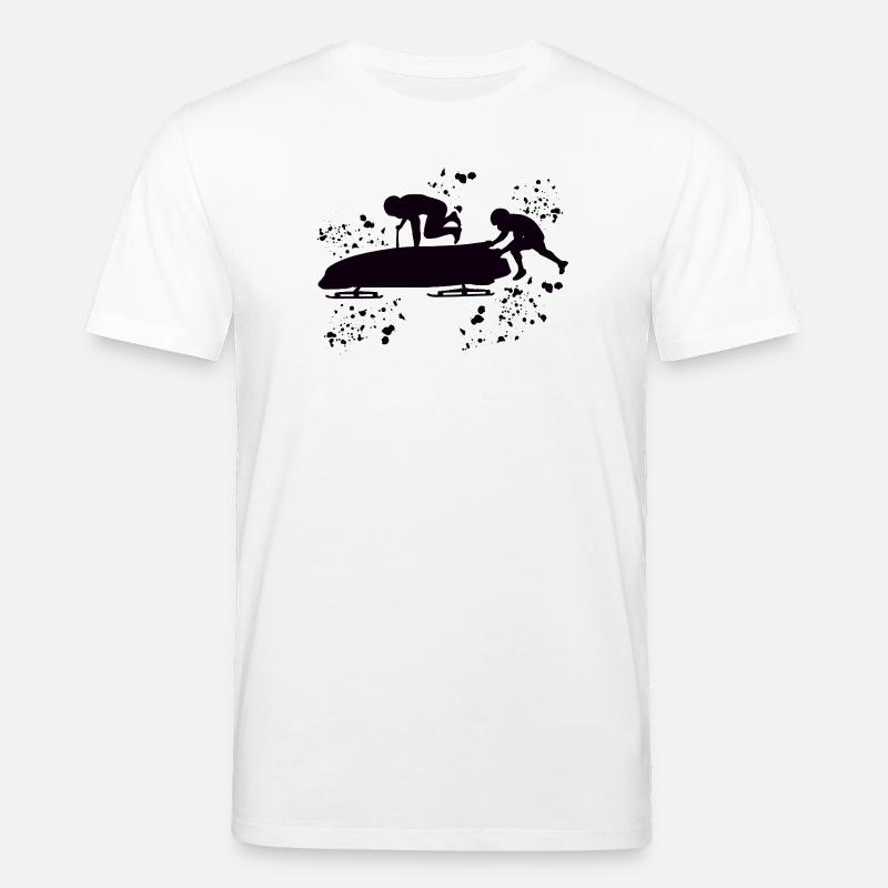 Bobsleigh Bobsleigh à deux - T-shirt bio CREATOR Stanley/Stella Unisexe - blanc