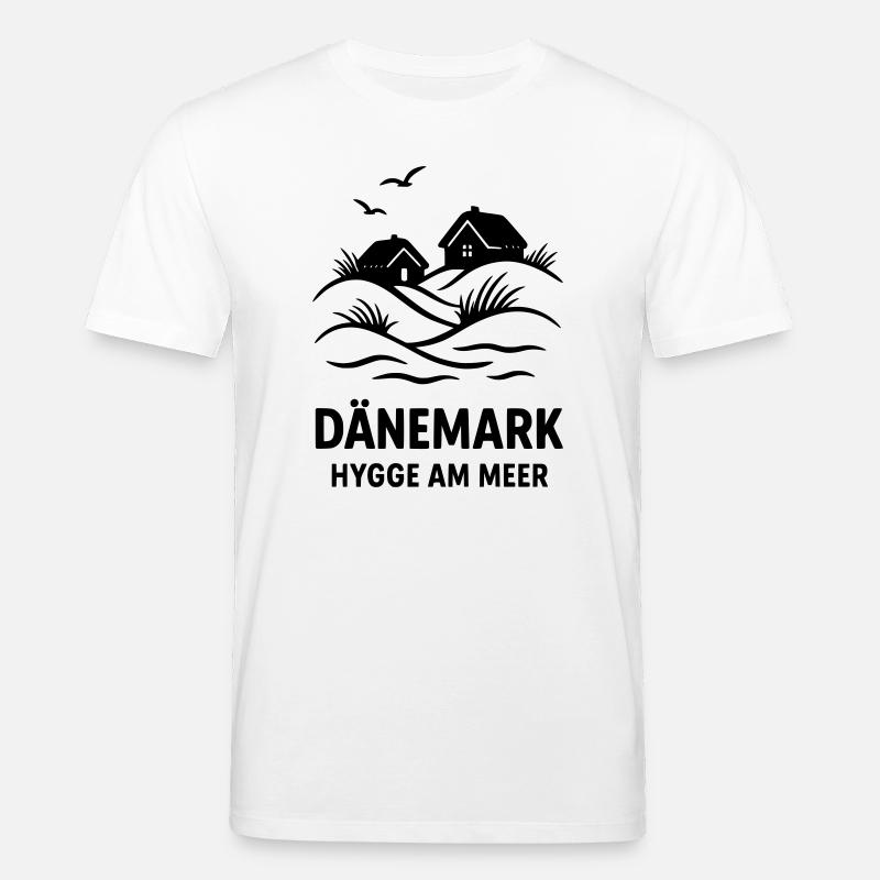 Dänemark Hygge - Stanley/Stella Unisex Bio-T-Shirt CREATOR  - Weiß