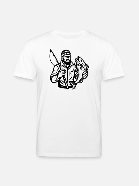 Pêcheur - T-shirt bio CREATOR Stanley/Stella Unisexe - blanc