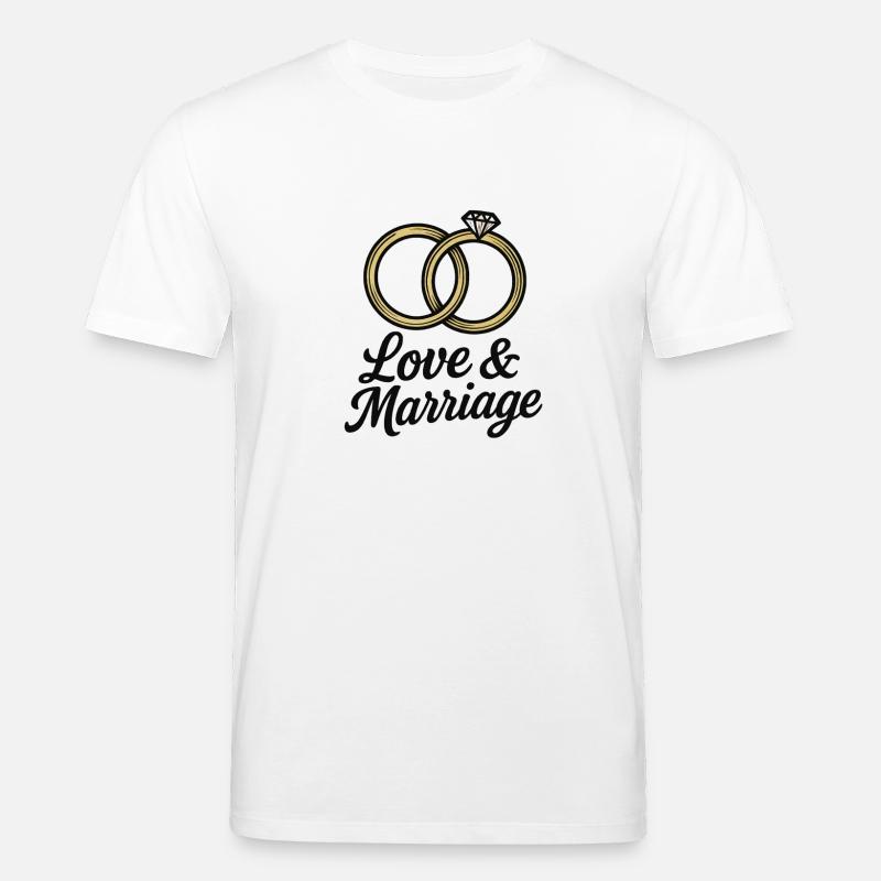 Liebe & Ehe Trauringe - Liebe & Ehe - Stanley/Stella Unisex Bio-T-Shirt CREATOR  - Weiß