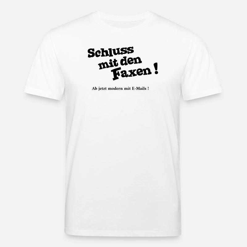 Schluss mit Faxen - Stanley/Stella Unisex Bio-T-Shirt CREATOR - Weiß