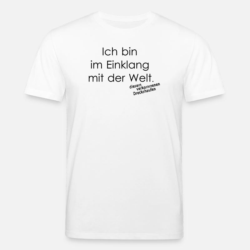 Einklang mit der Welt - Stanley/Stella Unisex Bio-T-Shirt CREATOR  - Weiß