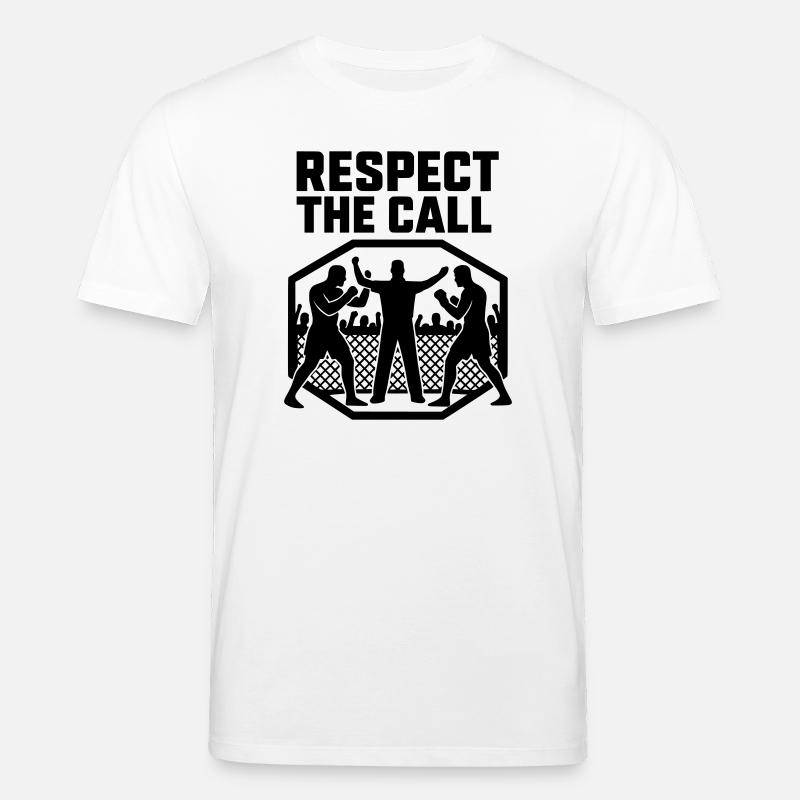 MMA Tribute Respect The Call - Stanley/Stella Unisex Bio-T-Shirt CREATOR - Weiß