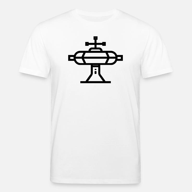 station spatiale - T-shirt bio CREATOR Stanley/Stella Unisexe - blanc