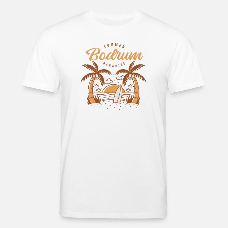 Türkisch Style Design – Sommerparadies Bodrum - Stanley/Stella Unisex Bio-T-Shirt CREATOR  - Weiß