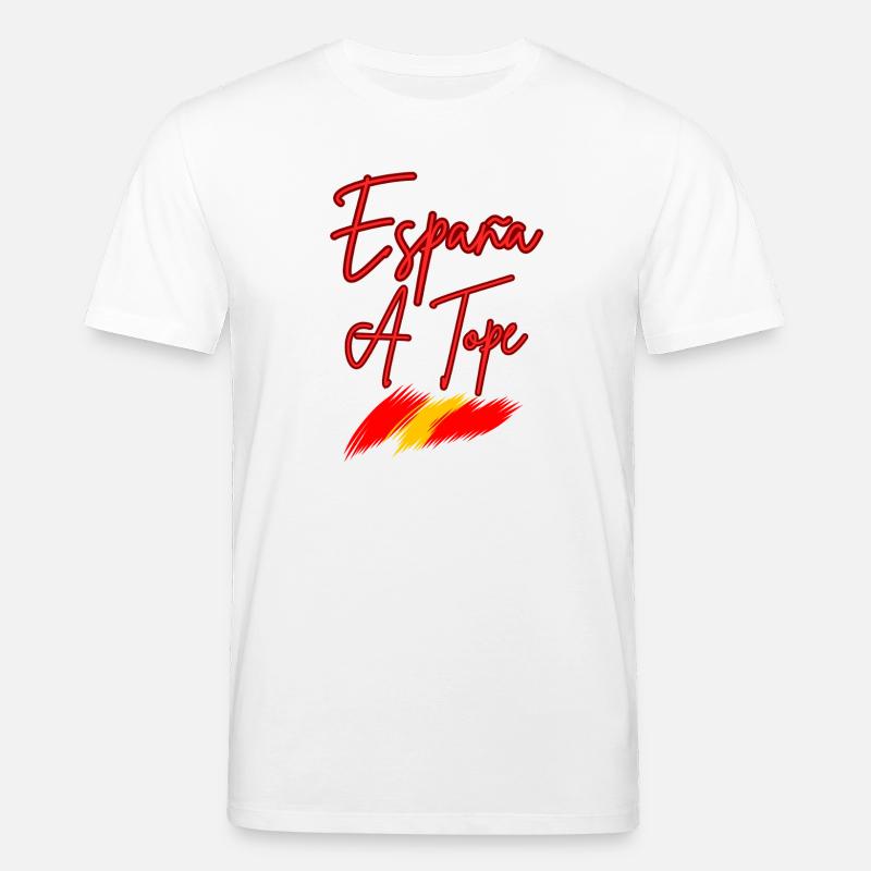 Spanien Ein Tope Neon - Stanley/Stella Unisex Bio-T-Shirt CREATOR  - Weiß