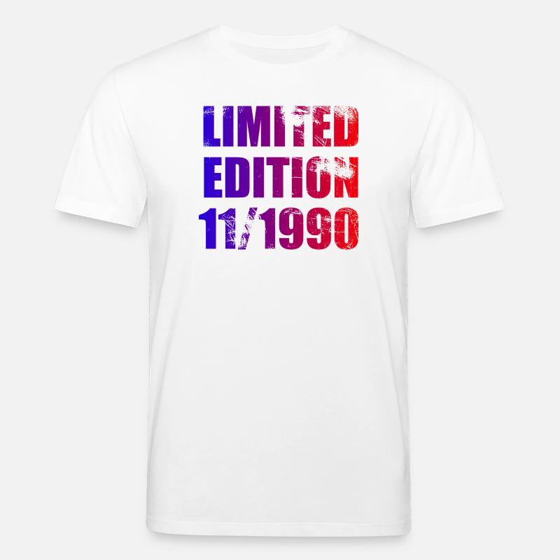 35e anniversaire Edition Limitée 11/1990 - T-shirt bio CREATOR Stanley/Stella Unisexe - blanc
