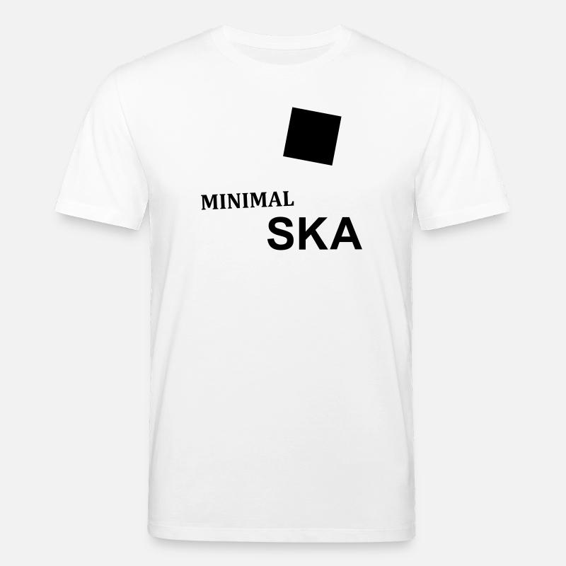 Minimal Ska - Stanley/Stella Unisex Bio-T-Shirt CREATOR  - Weiß