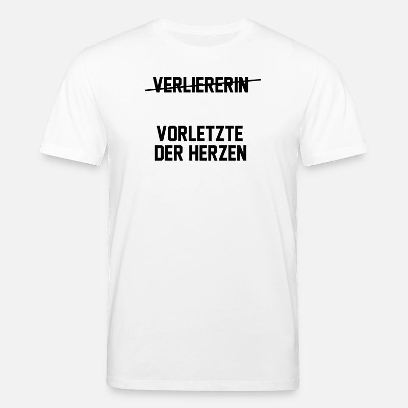 Vorletzte der Herzen - Stanley/Stella Unisex Bio-T-Shirt CREATOR  - Weiß