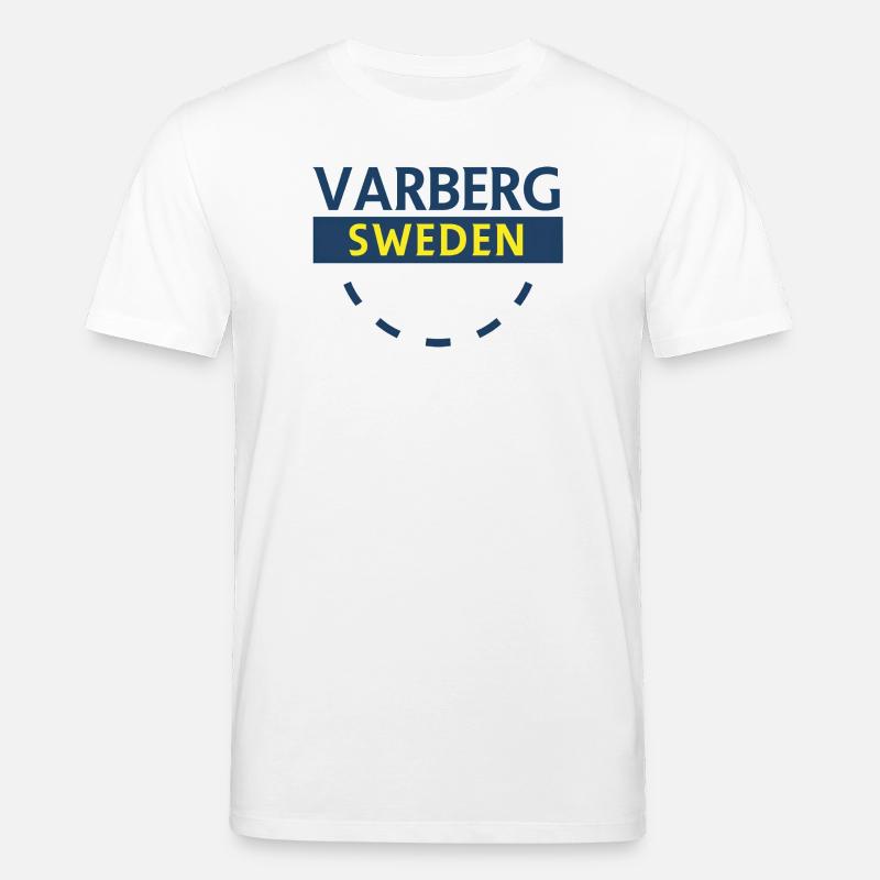 Varberg Schweden Emblem - Stanley/Stella Unisex Bio-T-Shirt CREATOR - Weiß
