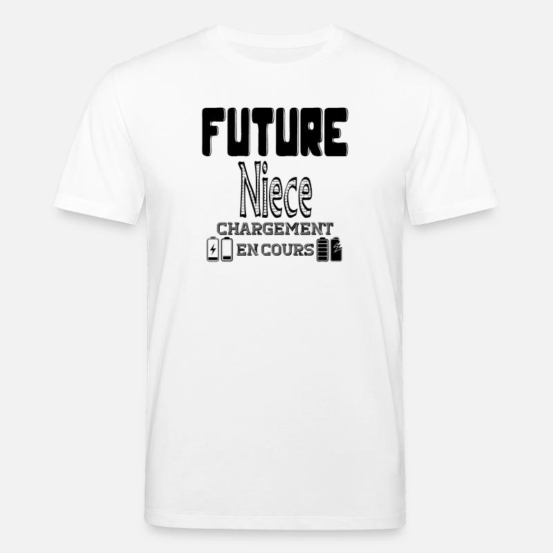 Future Niece Loading In Progress - Stanley/Stella CREATOR Unisex Organic T-Shirt - white