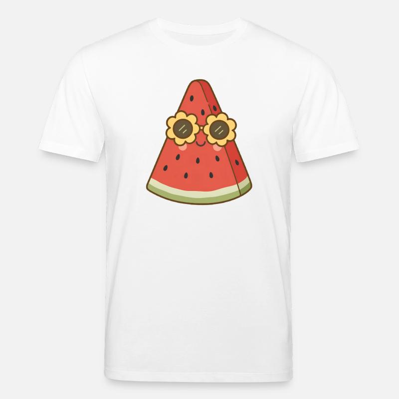 Pastèque - T-shirt bio CREATOR Stanley/Stella Unisexe - blanc