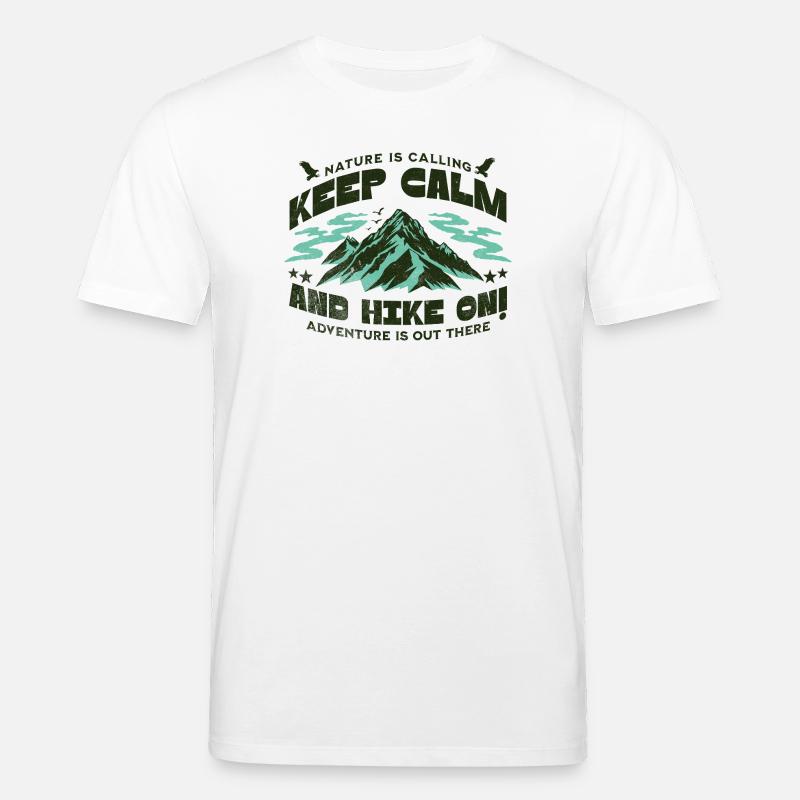 Restez calme et continuez à marcher - T-shirt bio CREATOR Stanley/Stella Unisexe - blanc