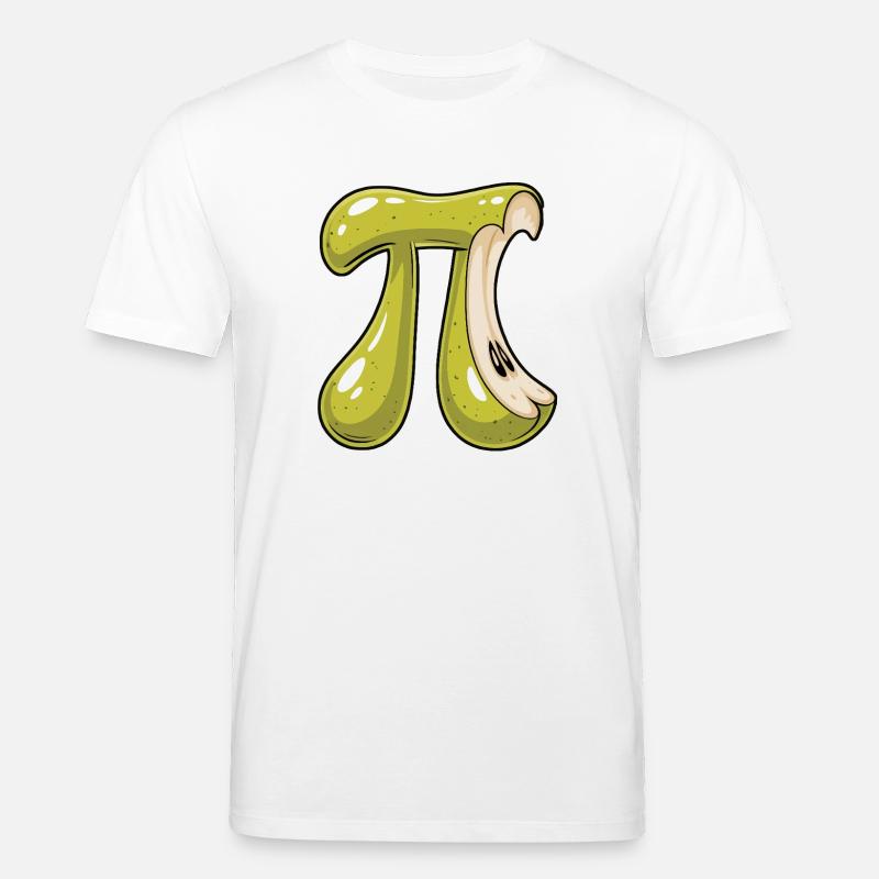 Poire Pi Vert Math - T-shirt bio CREATOR Stanley/Stella Unisexe - blanc