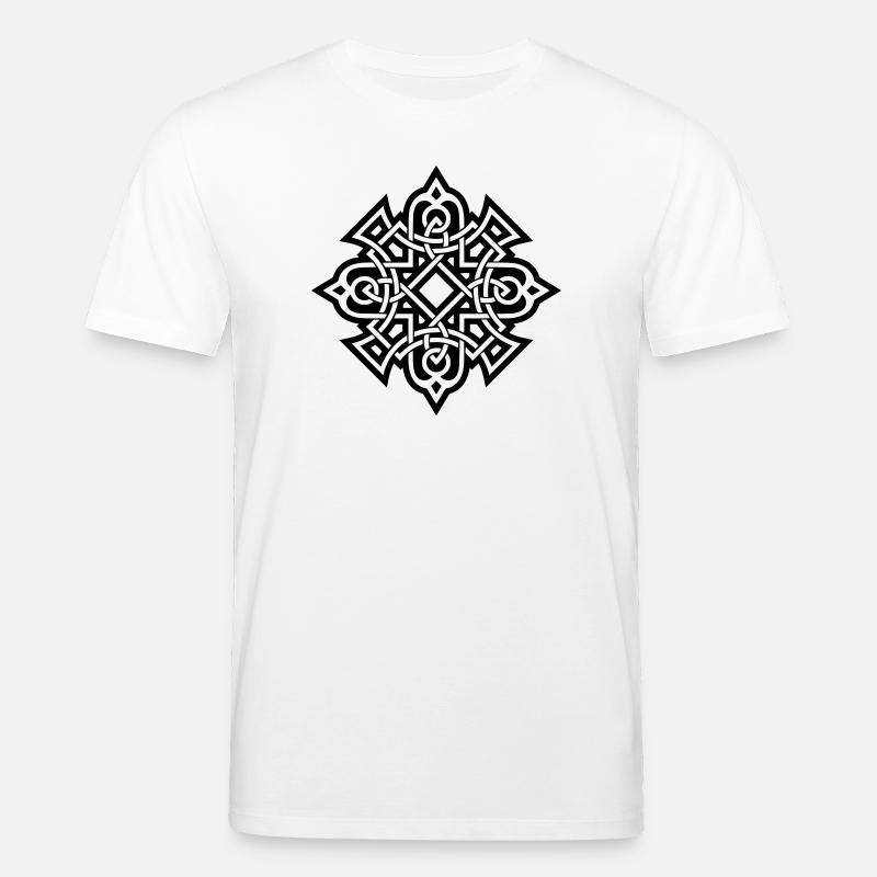 Celtic Pattern - Stanley/Stella CREATOR Unisex Organic T-Shirt - white