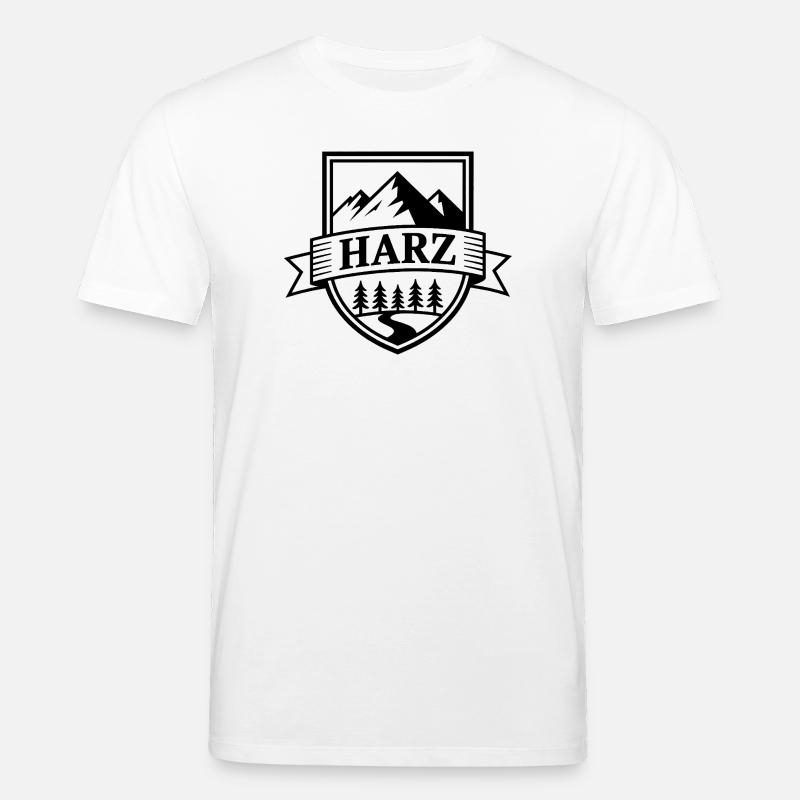 Harz - Souvenir Design - Stanley/Stella Unisex Bio-T-Shirt CREATOR  - Weiß
