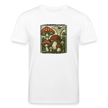 UNTAMED - Stanley/Stella Unisex Bio-T-Shirt CREATOR  - Weiß - Vorne - Alina (178cm) & Michal (187cm)