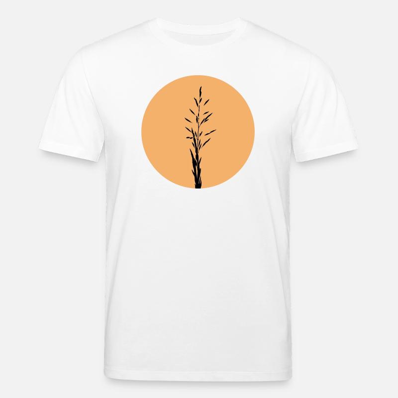 Silhouette dans Sunset Circle - T-shirt bio CREATOR Stanley/Stella Unisexe - blanc