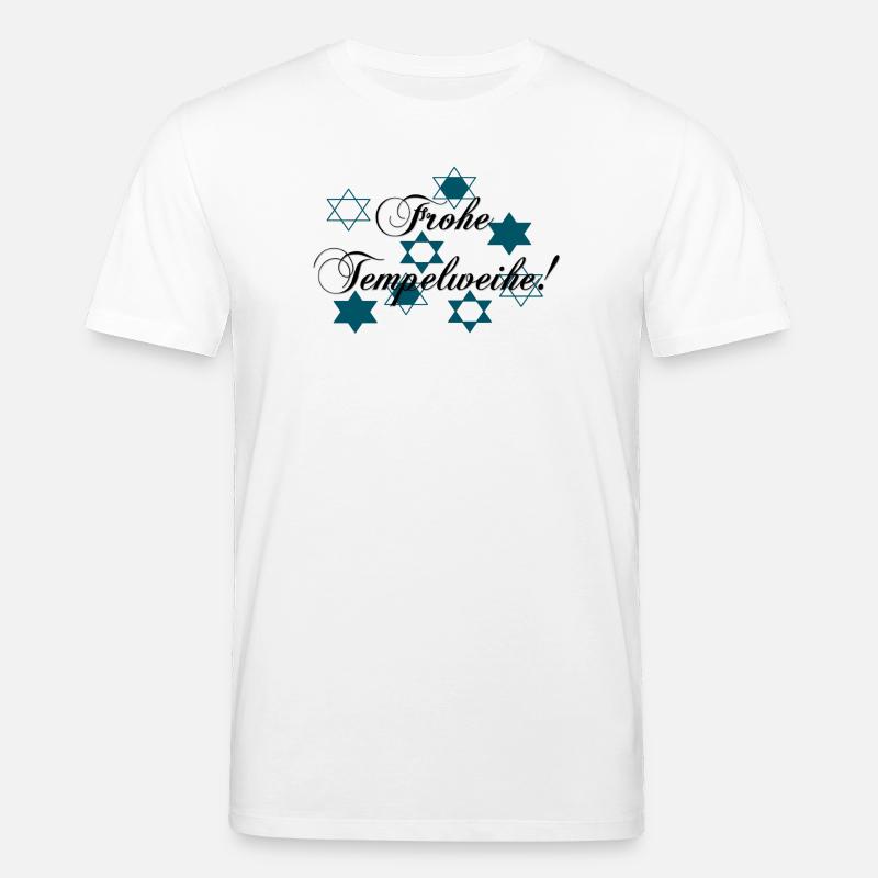Heureuse consécration du temple - T-shirt bio CREATOR Stanley/Stella Unisexe - blanc