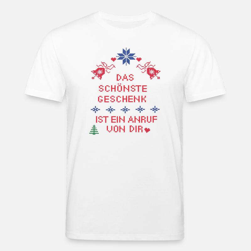 Geschenk Weihnachten - Stanley/Stella Unisex Bio-T-Shirt CREATOR  - Weiß