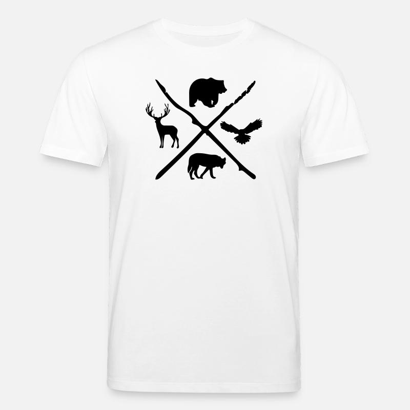 Tier - Stanley/Stella Unisex Bio-T-Shirt CREATOR  - Weiß