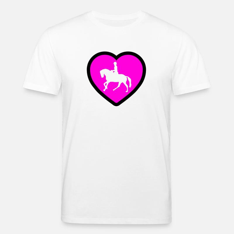 Pferde - Stanley/Stella Unisex Bio-T-Shirt CREATOR  - Weiß