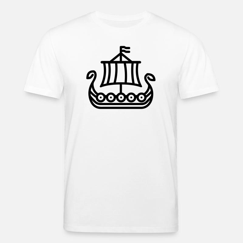 Wikinger - Stanley/Stella Unisex Bio-T-Shirt CREATOR  - Weiß