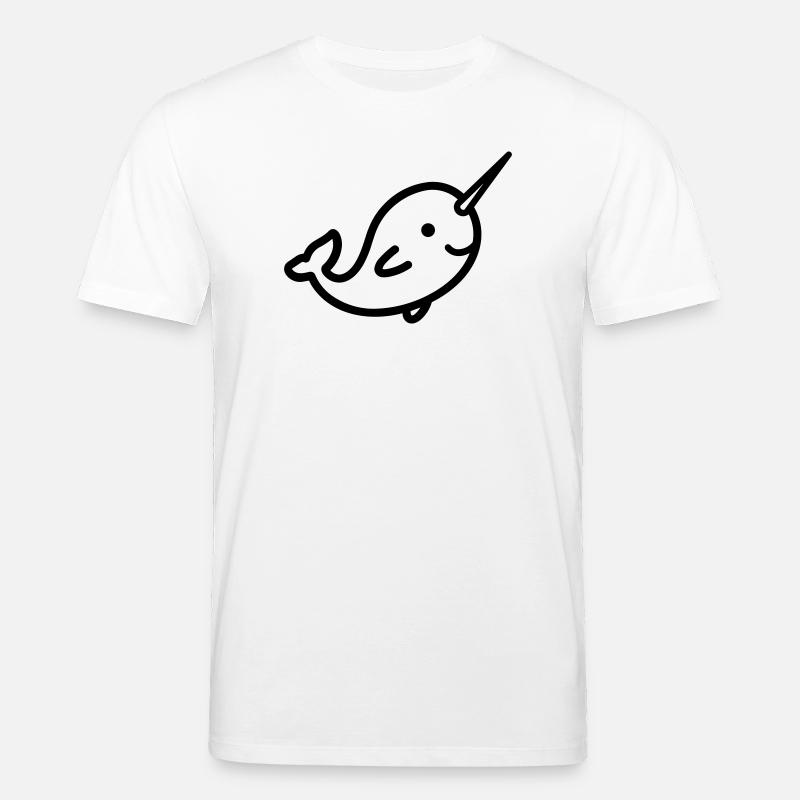 Narwal - Stanley/Stella Unisex Bio-T-Shirt CREATOR  - Weiß