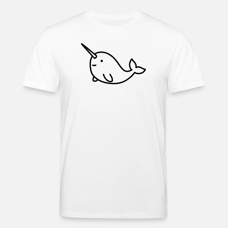 Narwal - Stanley/Stella Unisex Bio-T-Shirt CREATOR  - Weiß