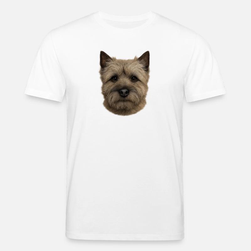 Tête de terrier - T-shirt bio CREATOR Stanley/Stella Unisexe - blanc