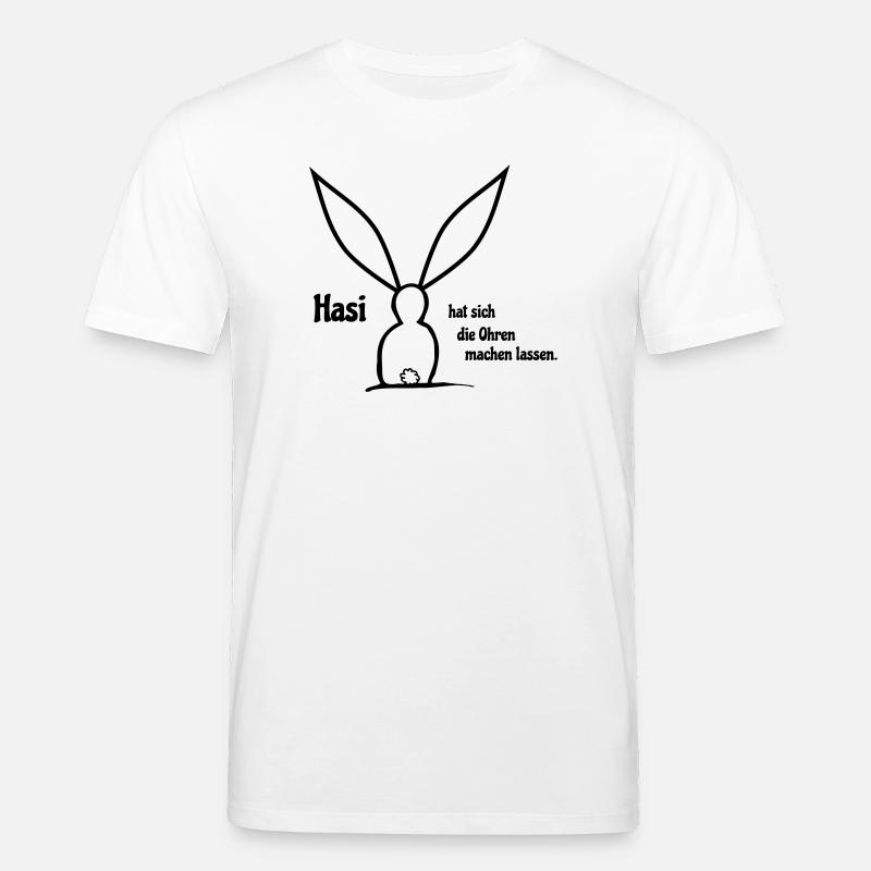 Fabrication d’oreilles - T-shirt bio CREATOR Stanley/Stella Unisexe - blanc