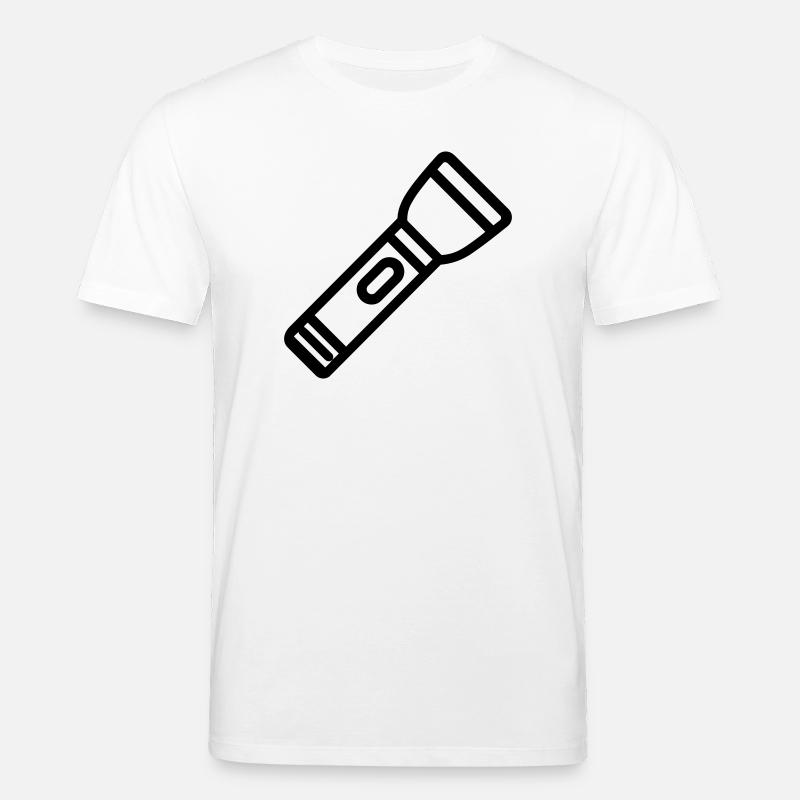 Taschenlampe - Stanley/Stella Unisex Bio-T-Shirt CREATOR  - Weiß