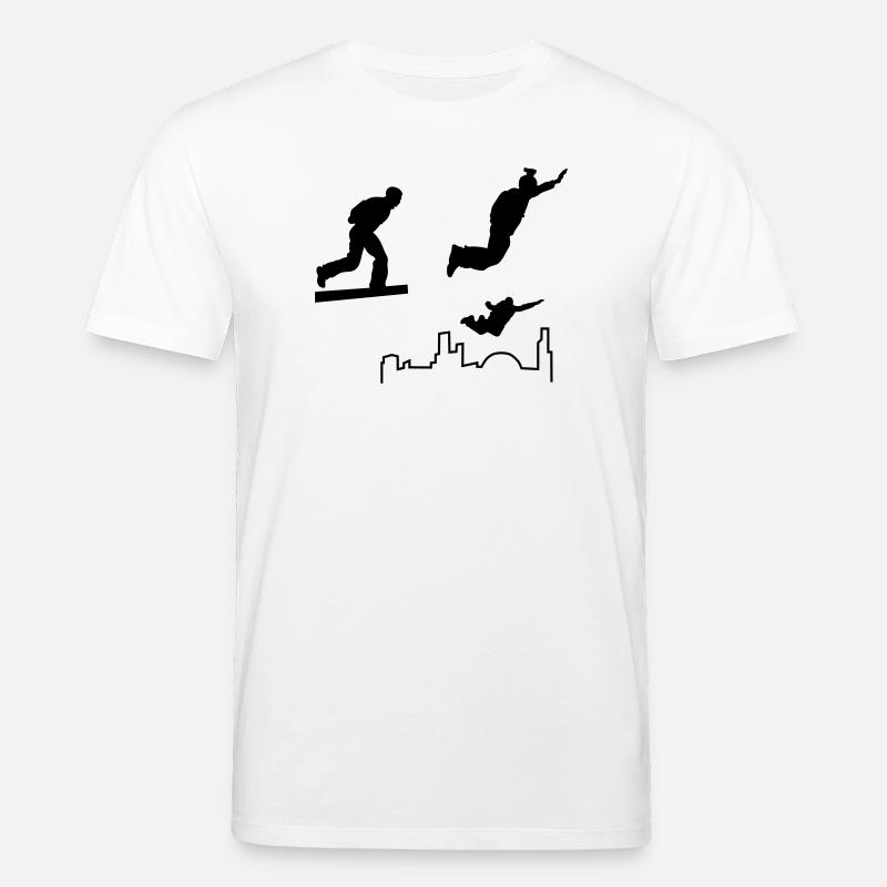 Saut de base - T-shirt bio CREATOR Stanley/Stella Unisexe - blanc