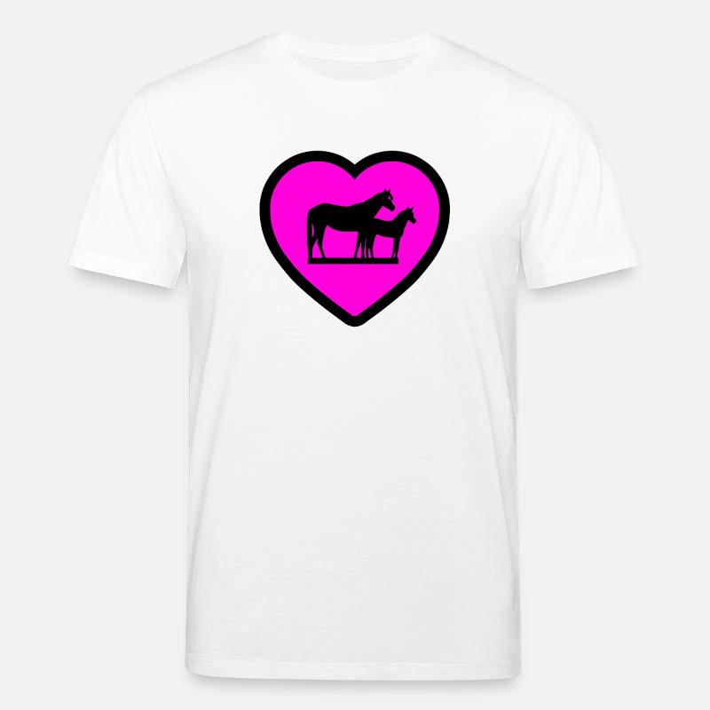 Pferde - Stanley/Stella Unisex Bio-T-Shirt CREATOR  - Weiß