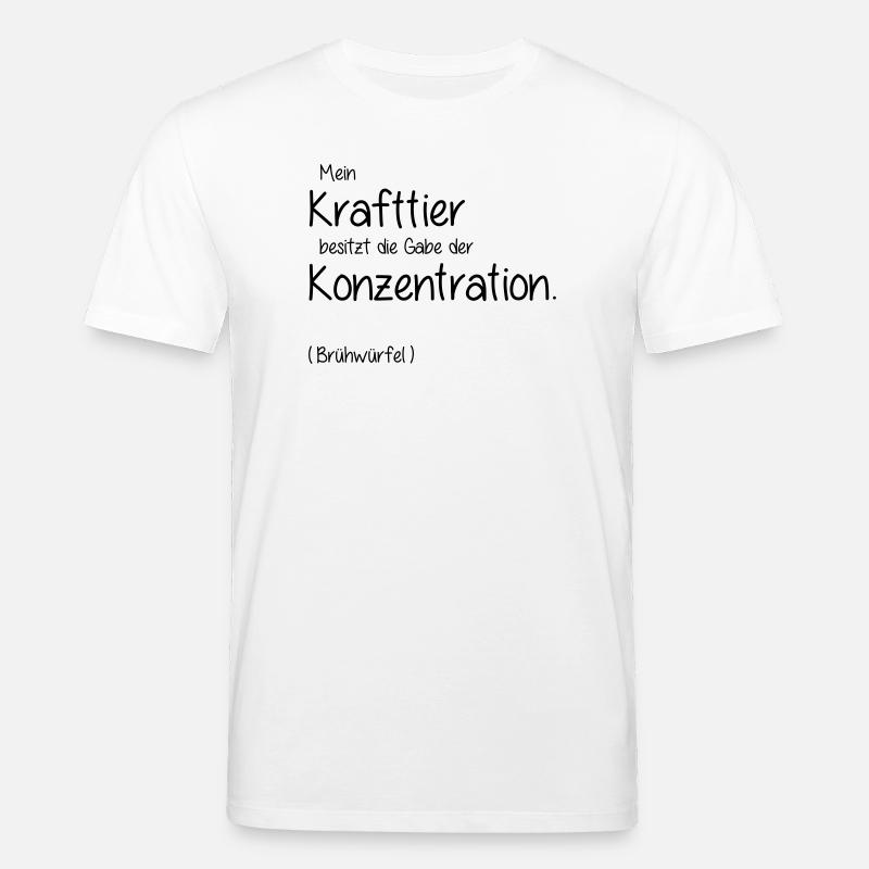Krafttier - Stanley/Stella Unisex Bio-T-Shirt CREATOR  - Weiß