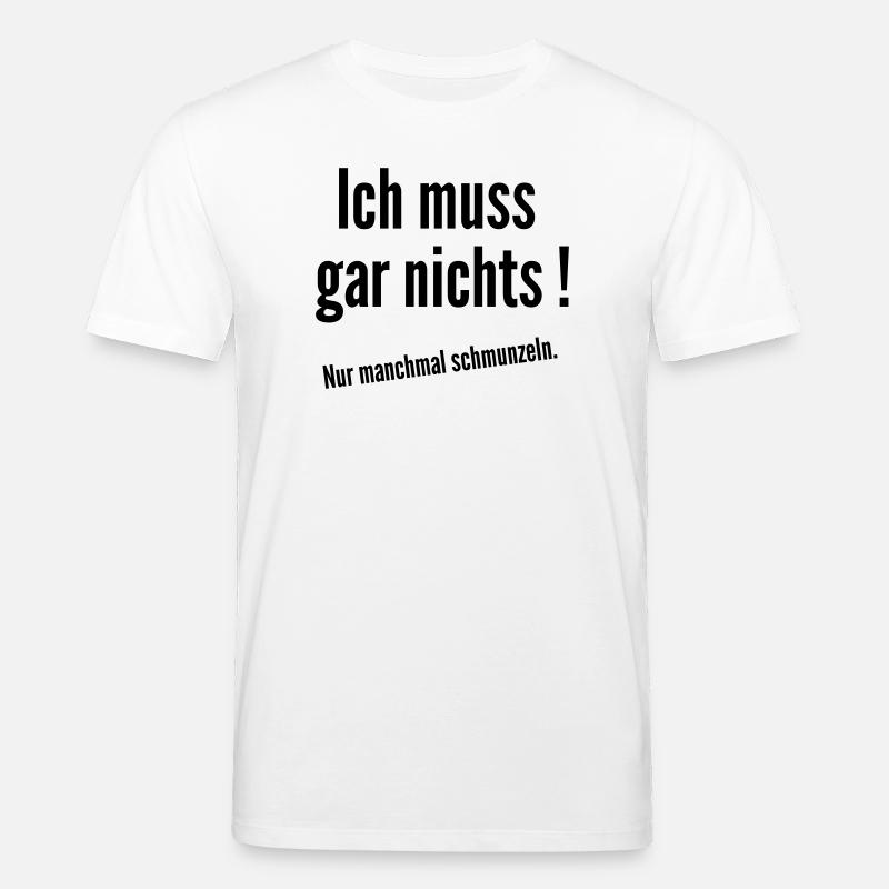 Schmunzeln - Stanley/Stella Unisex Bio-T-Shirt CREATOR  - Weiß