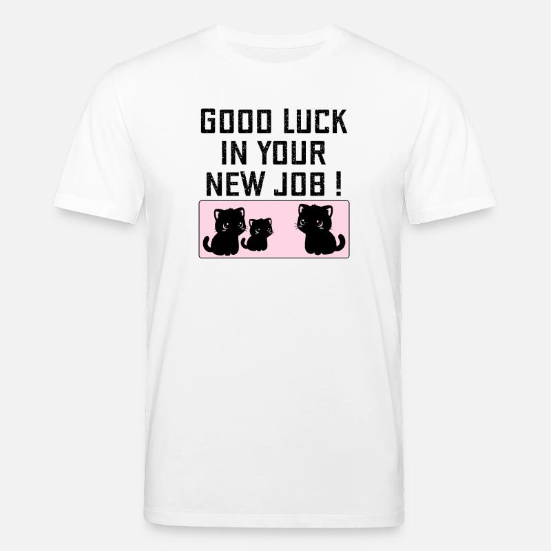 Abschiedsgesellschaft Viel Glück - Stanley/Stella Unisex Bio-T-Shirt CREATOR  - Weiß
