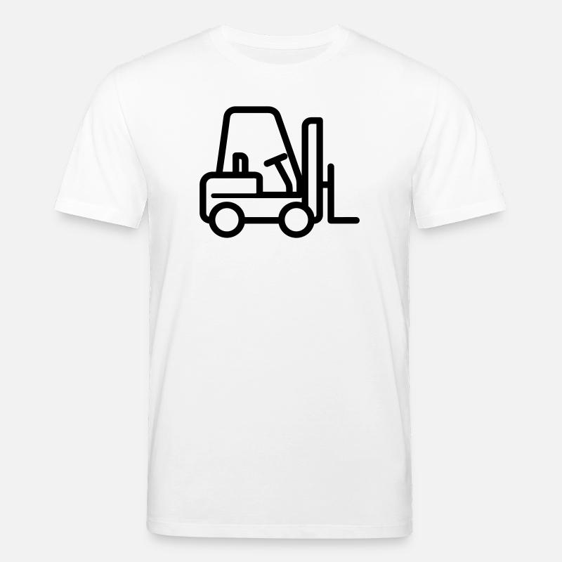 Gabelstapler - Stanley/Stella Unisex Bio-T-Shirt CREATOR  - Weiß