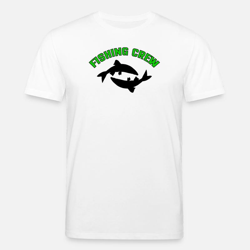 Fish Crew - Stanley/Stella CREATOR Unisex Organic T-Shirt - white