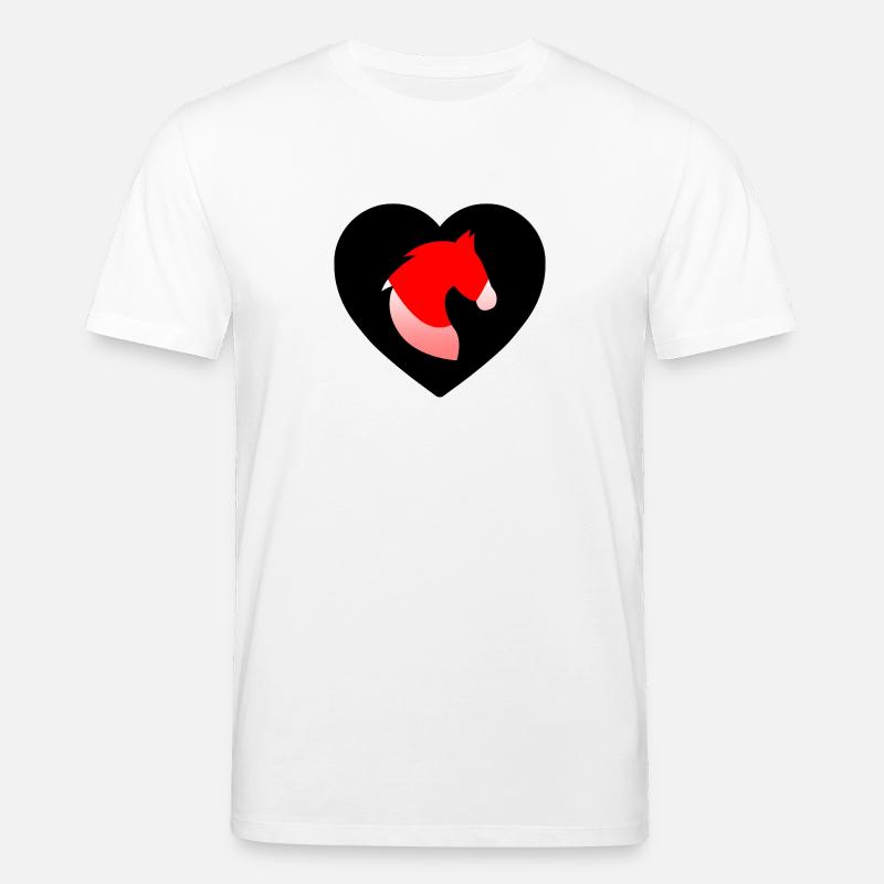 Pferde - Stanley/Stella Unisex Bio-T-Shirt CREATOR  - Weiß
