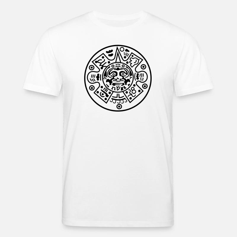 Maya Kalender - Stanley/Stella Unisex Bio-T-Shirt CREATOR  - Weiß