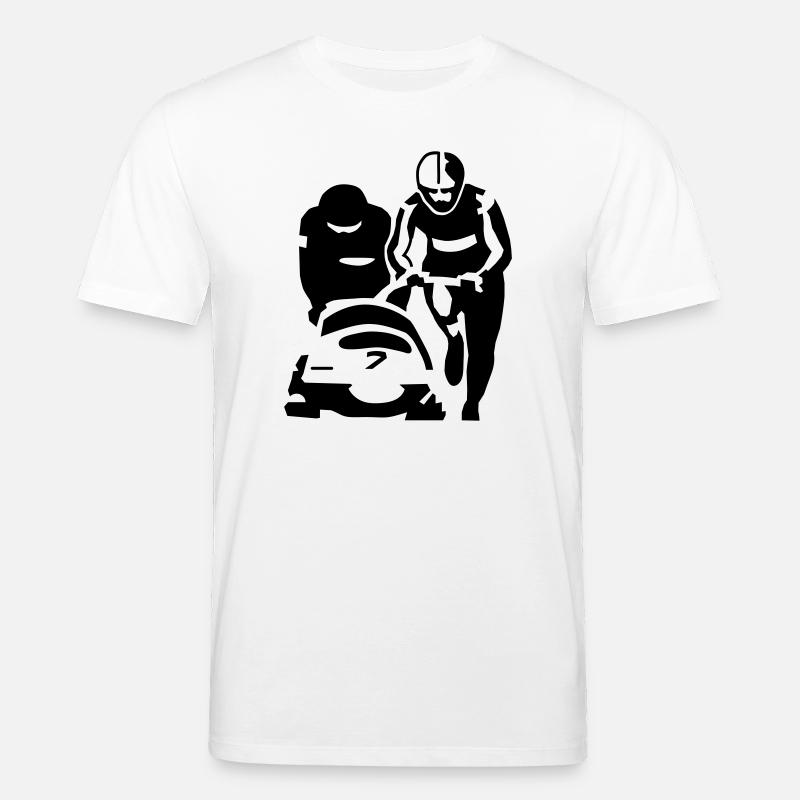 Bobsleigh - Stanley/Stella Unisex Bio-T-Shirt CREATOR  - Weiß
