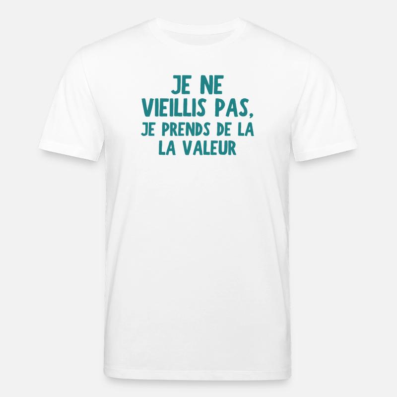 Ich nehme Werthumor - Stanley/Stella Unisex Bio-T-Shirt CREATOR - Weiß