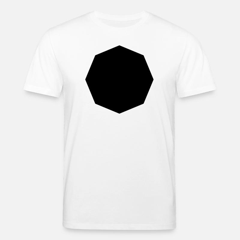 octogone - T-shirt bio CREATOR Stanley/Stella Unisexe - blanc