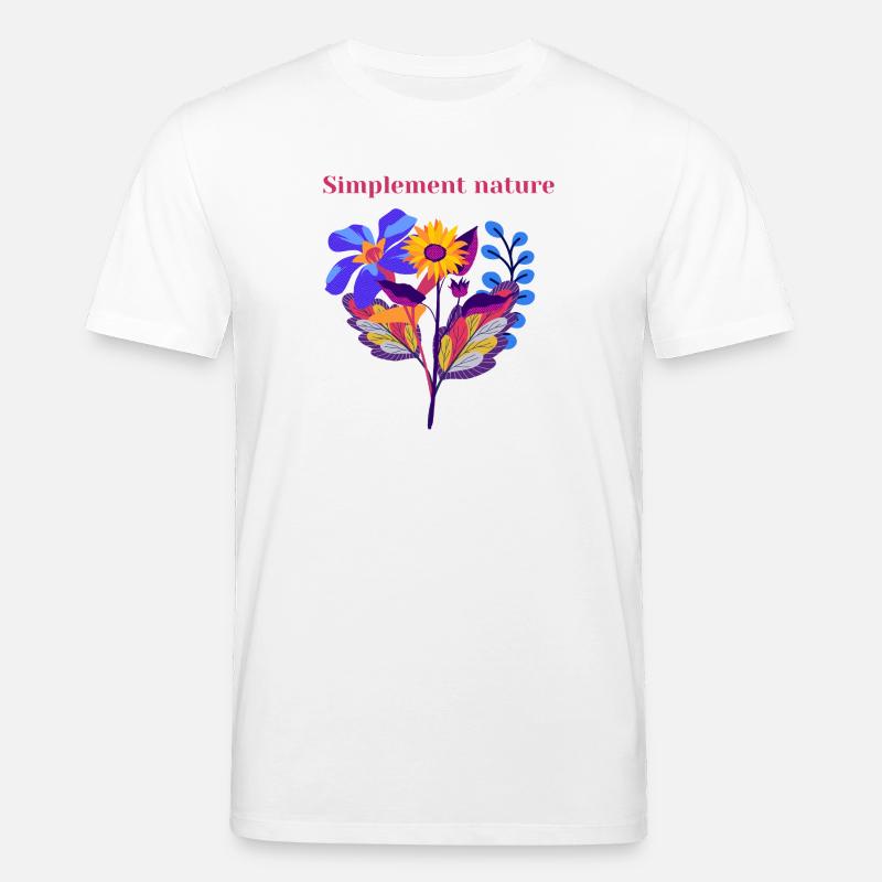 Nature Simplement - T-shirt bio CREATOR Stanley/Stella Unisexe - blanc