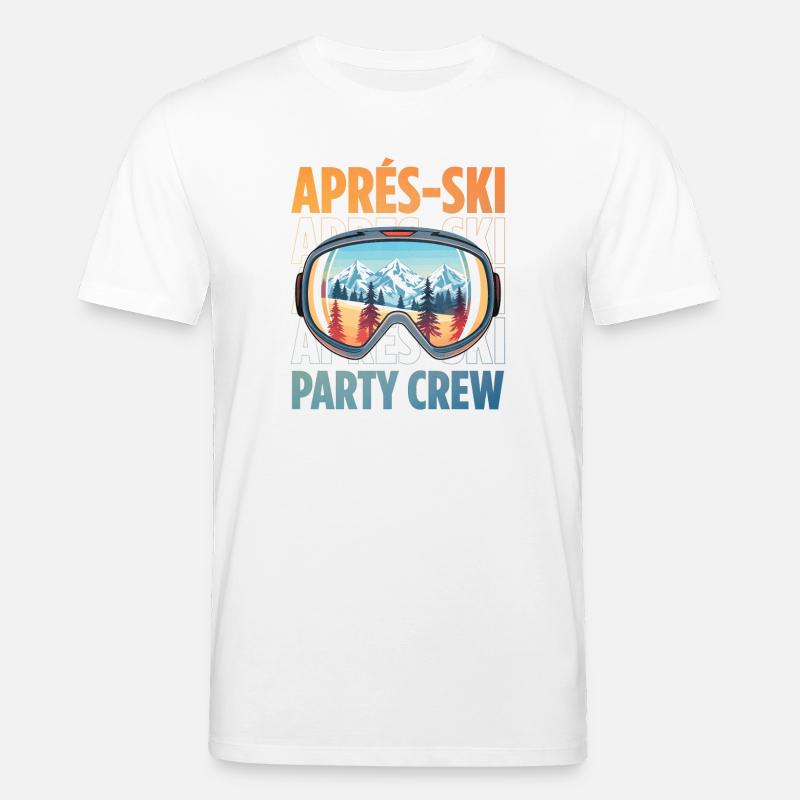 Apres Ski Party Crew Spruch - Stanley/Stella Unisex Bio-T-Shirt CREATOR  - Weiß