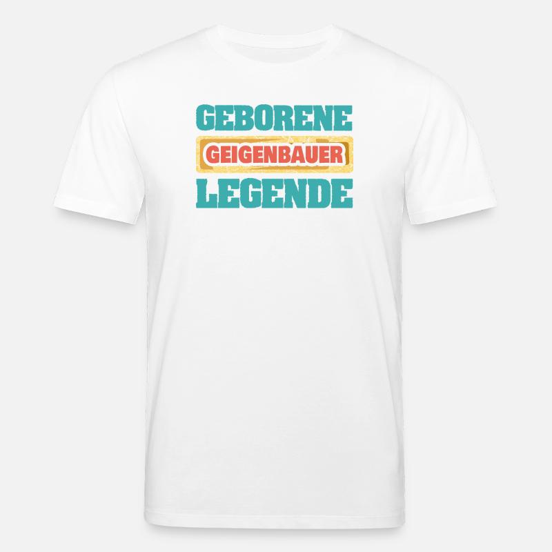 Profession : Luthier - T-shirt bio CREATOR Stanley/Stella Unisexe - blanc