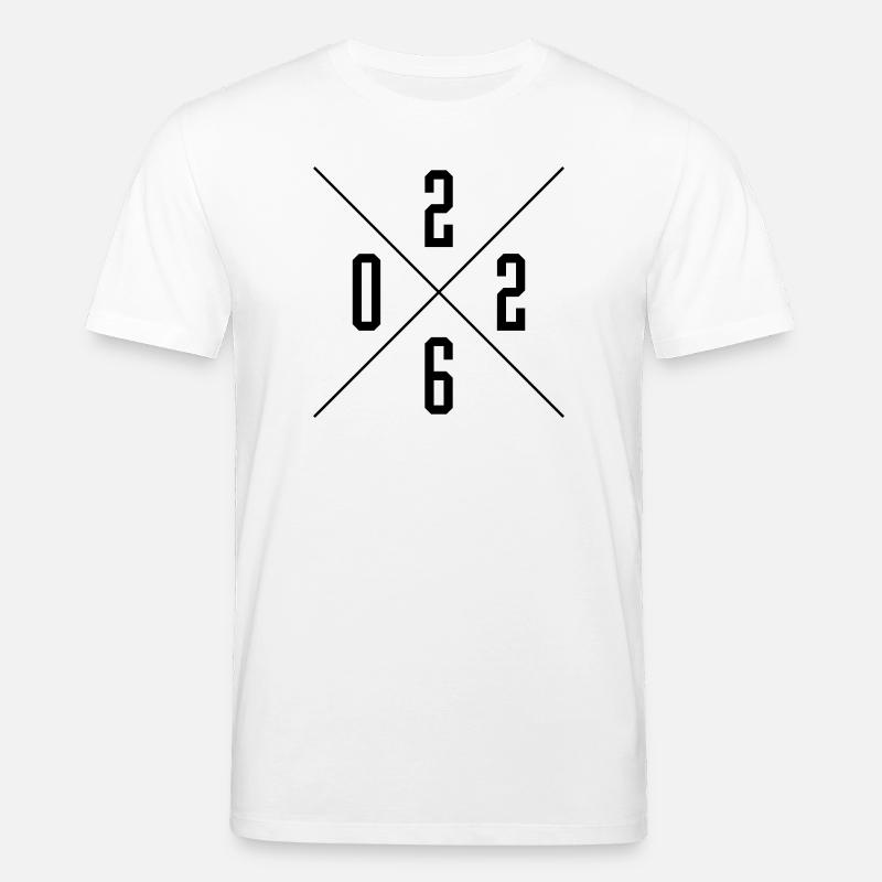 2026 Jahr - Stanley/Stella Unisex Bio-T-Shirt CREATOR - Weiß
